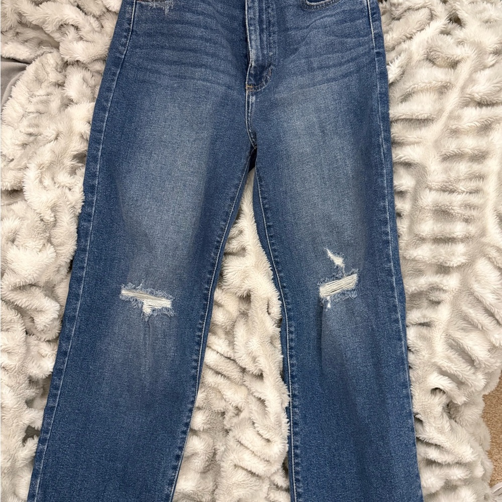 Just Black Women's Straight Leg Jeans - Blue